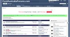 Desktop Screenshot of fordaustraliaforums.com