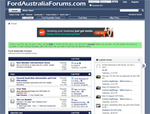 Tablet Screenshot of fordaustraliaforums.com